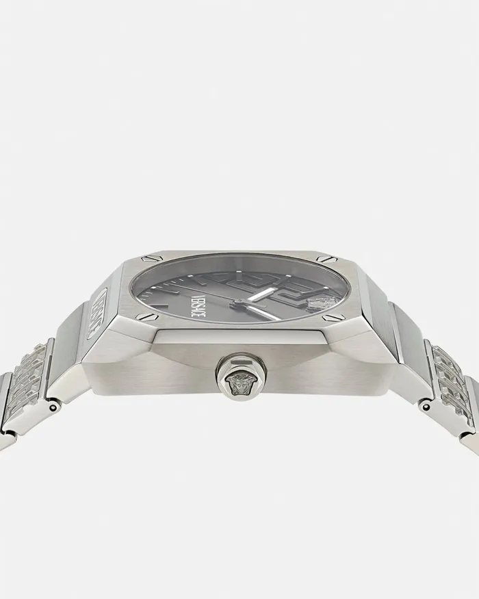 Versace Antares Watch Silver Men Watches