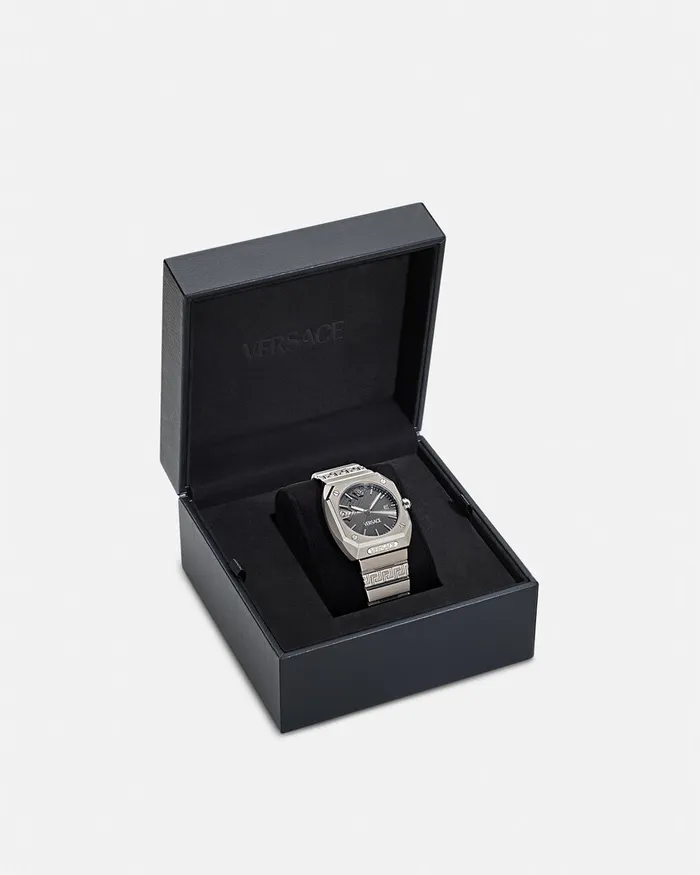 Versace Antares Watch Silver Men Watches