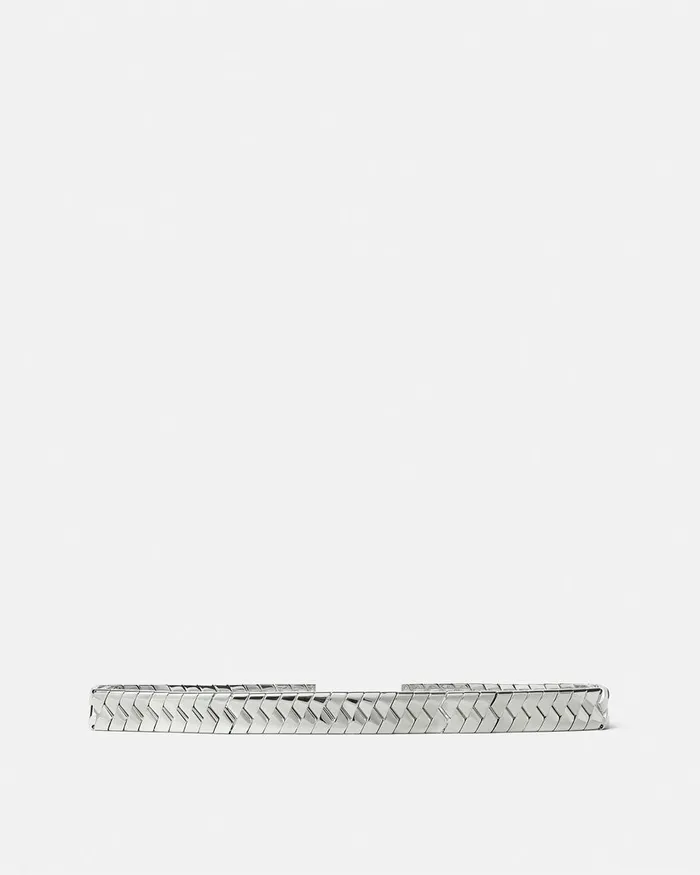Versace Bind Chain Belt 12034 Metallic WomenMen Belts