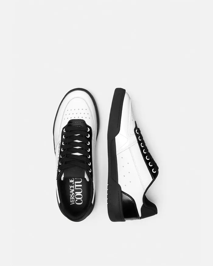 Versace Brooklyn Sneakers White Men Jeans Couture