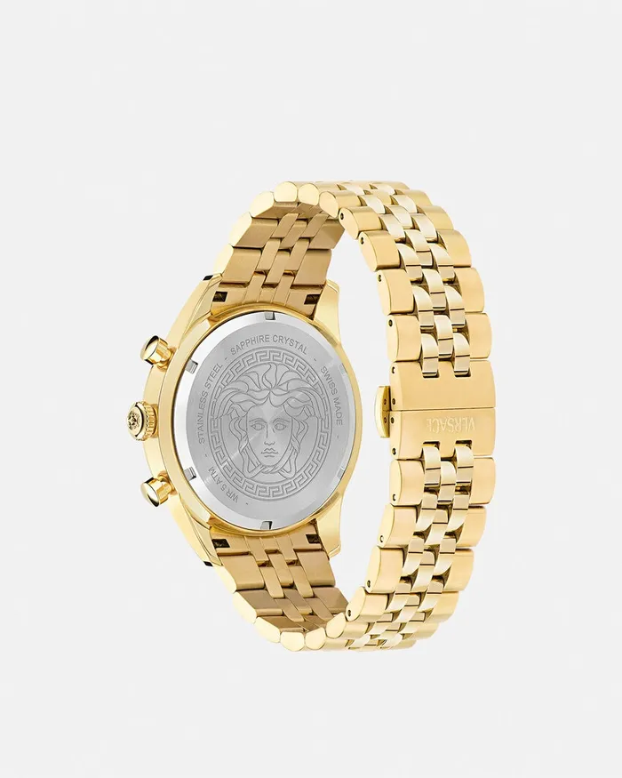 Versace Chrono Master Watch Blackgold Men Watches