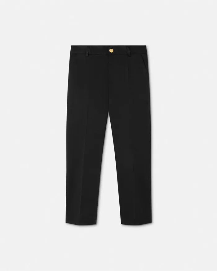 Versace Formal Pants Black Kids Pants