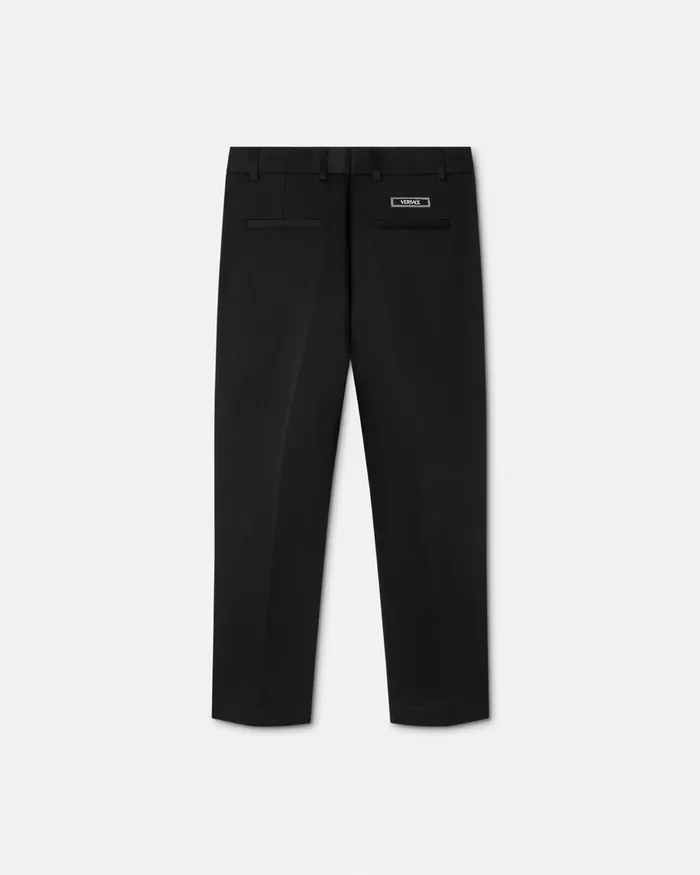 Versace Formal Pants Black Kids Pants