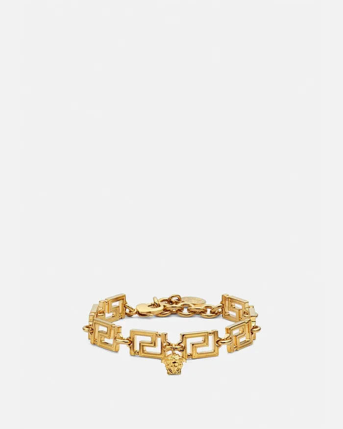 Versace Greca Bracelet Light Gold WomenMen Bracelets