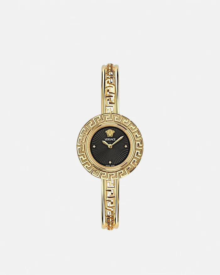 Versace La Greca Watch Blackgold Women Watches