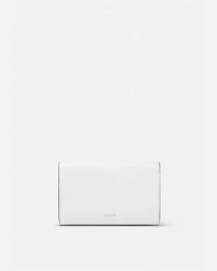 Versace La Medusa Crossbody Bag White Women Shoulder and Crossbody