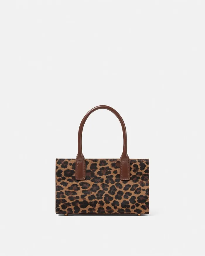 Versace Leopard Medusa 03995 Small Tote Bag Animalier Women Medusa 03995