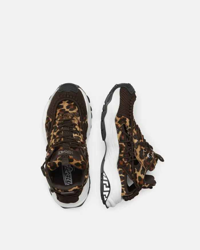 Versace Leopard Mercury Mvs01 Sneakers Animalier Men Sneakers