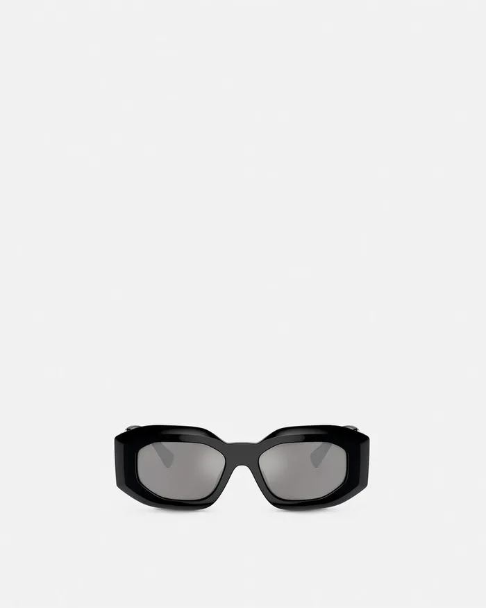 Versace Maxi Medusa Biggie Sunglasses Black MenWomen Sunglasses