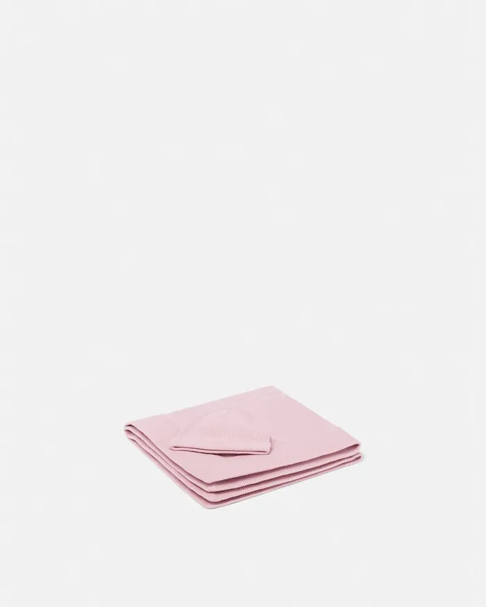 Versace Medusa Baby Blanket Set Light Pink Kids Gift Sets