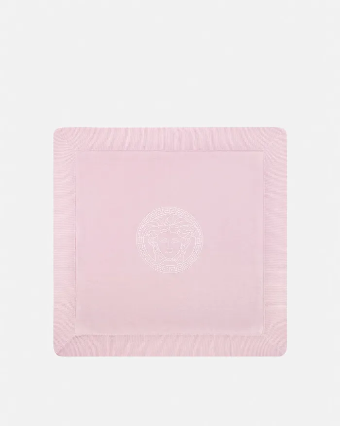 Versace Medusa Baby Blanket Set Light Pink Kids Gift Sets