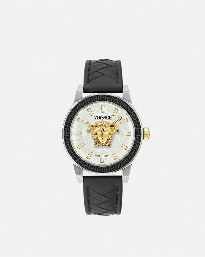 Versace Medusa Deco Watch Blackwhite Men Watches