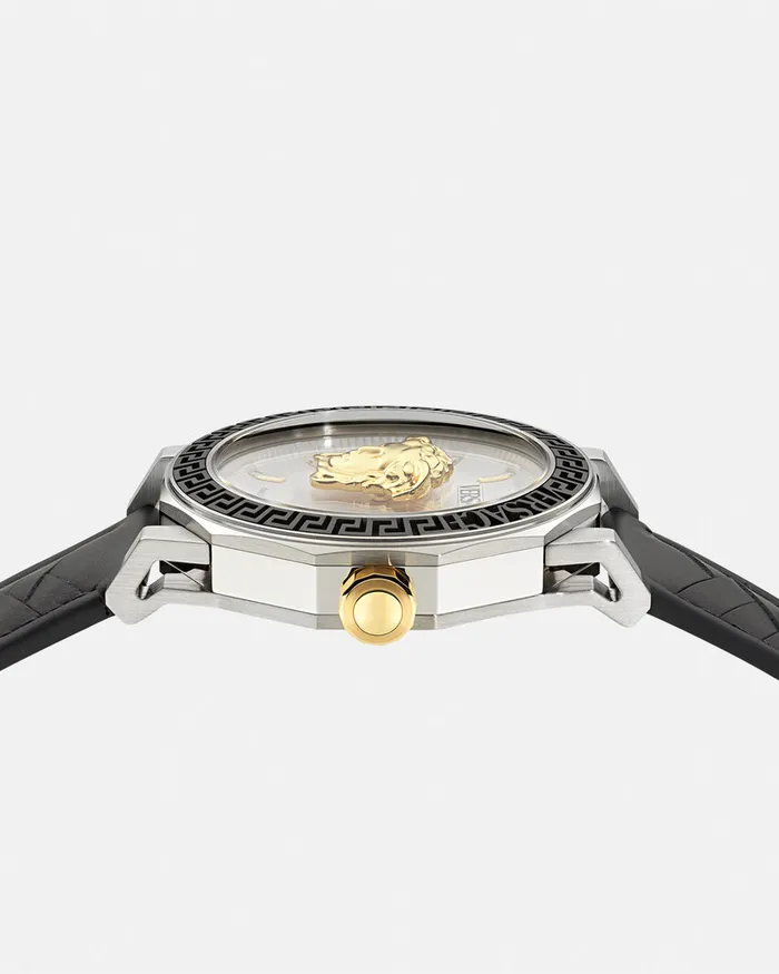 Versace Medusa Deco Watch Blackwhite Men Watches
