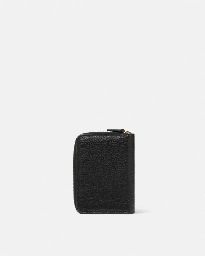 Versace Myth Zip Wallet Blackgold Men Wallets