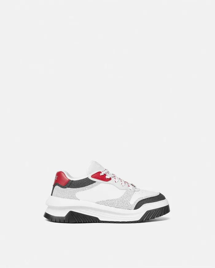 Versace Odissea Sneakers Redwhite Men Sneakers