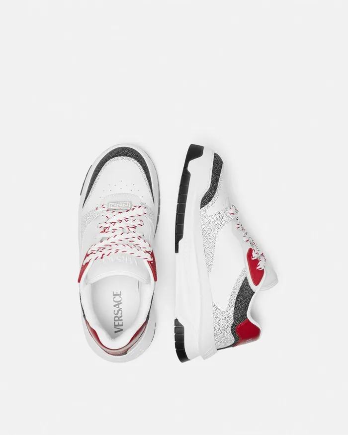 Versace Odissea Sneakers Redwhite Men Sneakers