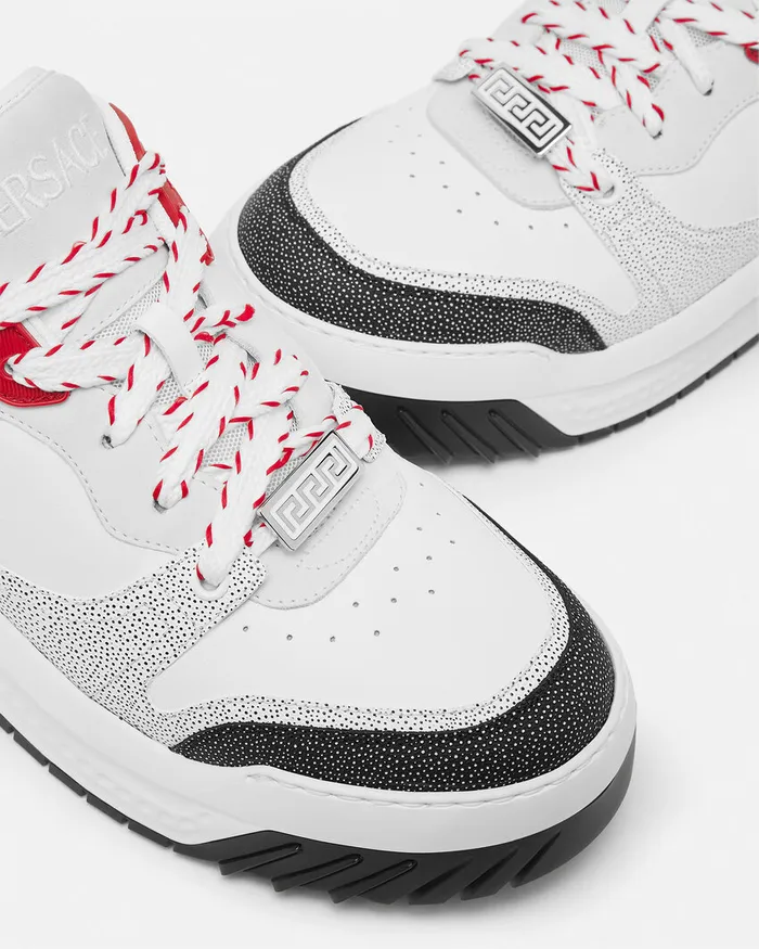 Versace Odissea Sneakers Redwhite Men Sneakers