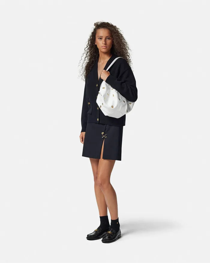 Versace Protea Shoulder Bag White Women Shoulder and Crossbody