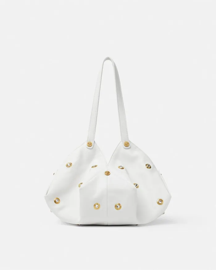 Versace Protea Shoulder Bag White Women Shoulder and Crossbody