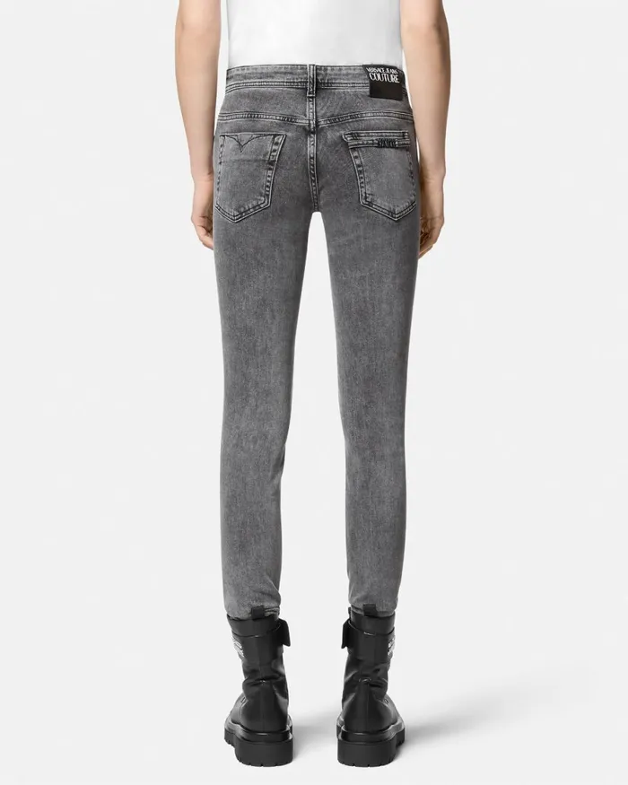 Versace Skinny Jeans Black Women Jeans Couture