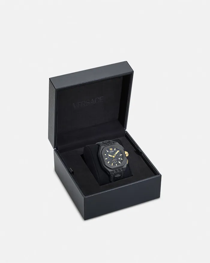 Versace VLegend Chrono Watch Black Men Watches