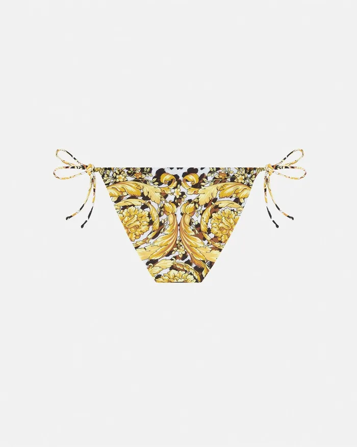Versace Wild Barocco Bikini Bottoms Print Women Swimwear