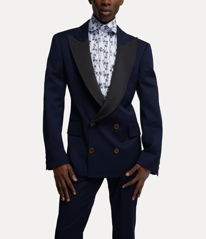 Vivienne Westwood Coats And Jackets Men Horseshoe Jacket Navy