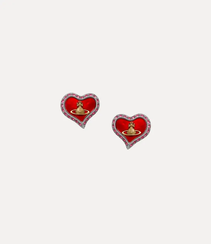 Vivienne Westwood Earrings Women Petra Earrings Platinum Gold Flame Pearl Mop Rose Crystal Vivienne Westwood Earrings Women Petra Earrings Platinum Gold Flame Pearl Mop Rose Crystal