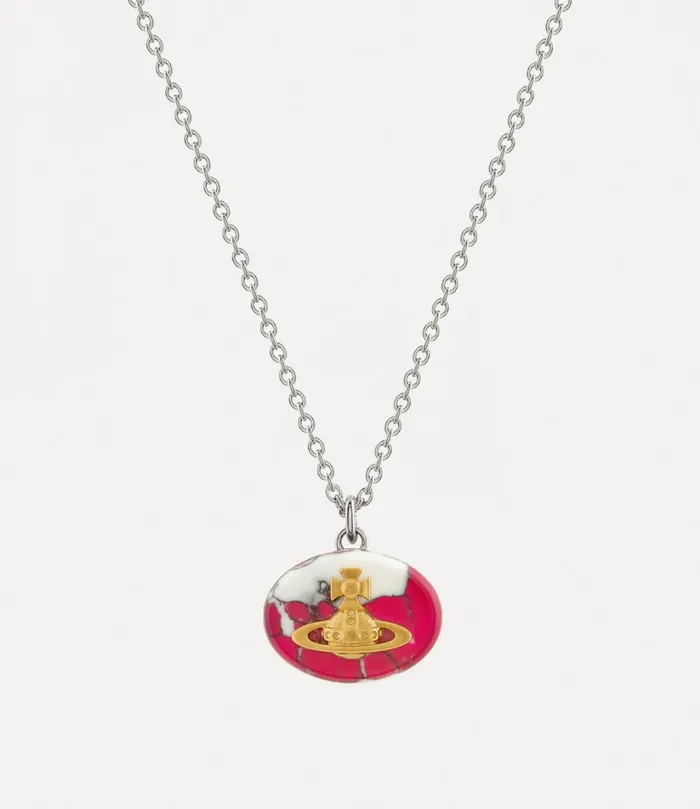 Vivienne Westwood Necklaces Women Eliza Pendant Necklace Platinum