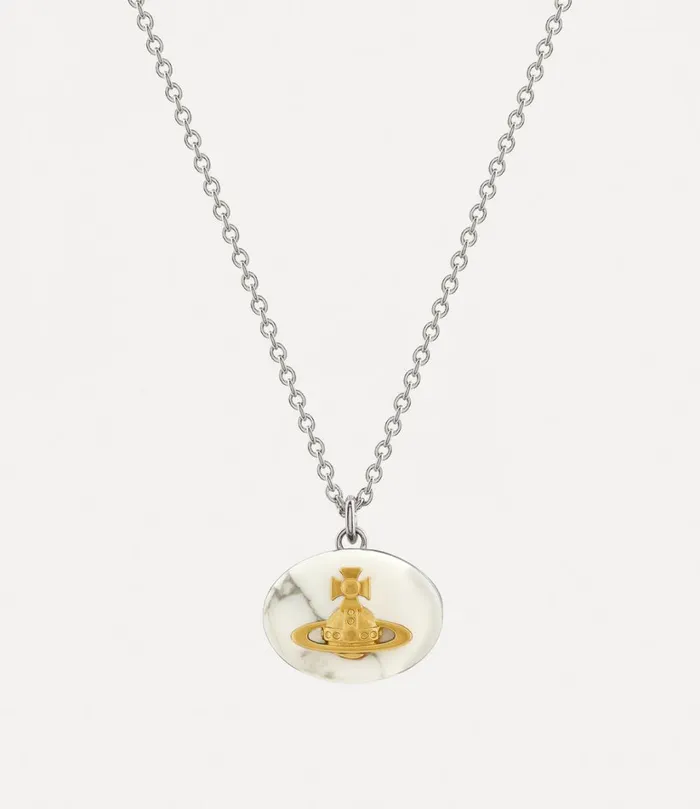Vivienne Westwood Necklaces Women Eliza Pendant Necklace Platinum
