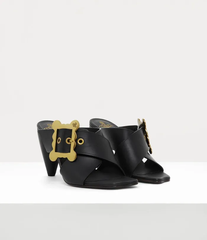 Vivienne Westwood Pumps Women Belt Mule Black