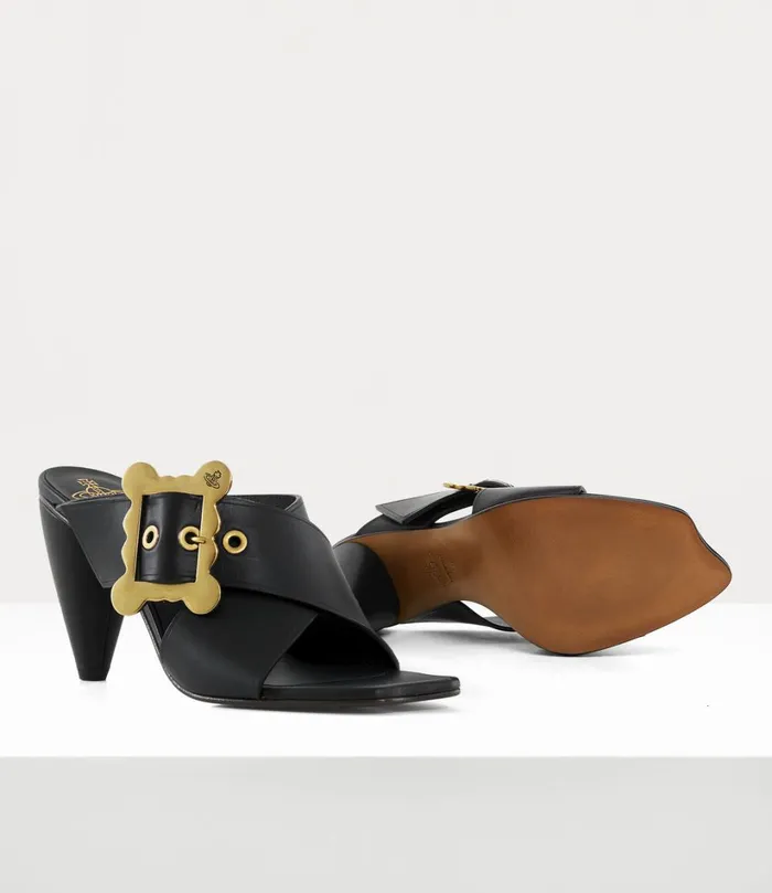 Vivienne Westwood Pumps Women Belt Mule Black