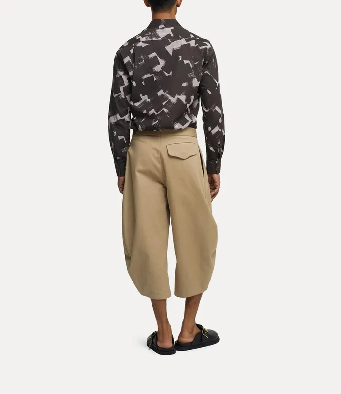 Vivienne Westwood Shirts Men Two Button Krall Shirt Ginghamcrosses