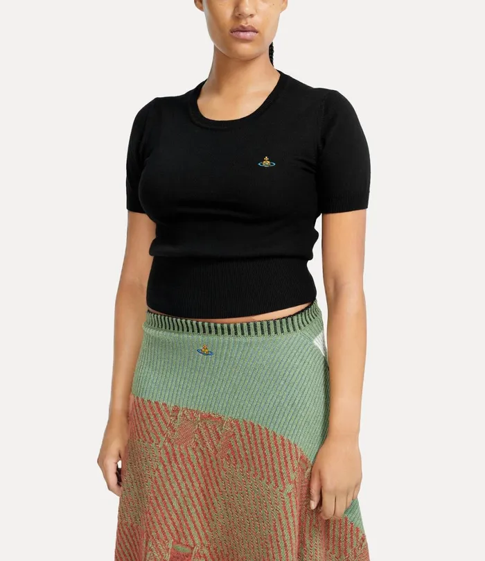 Vivienne Westwood Tops And Shirts Women Bea Top Black