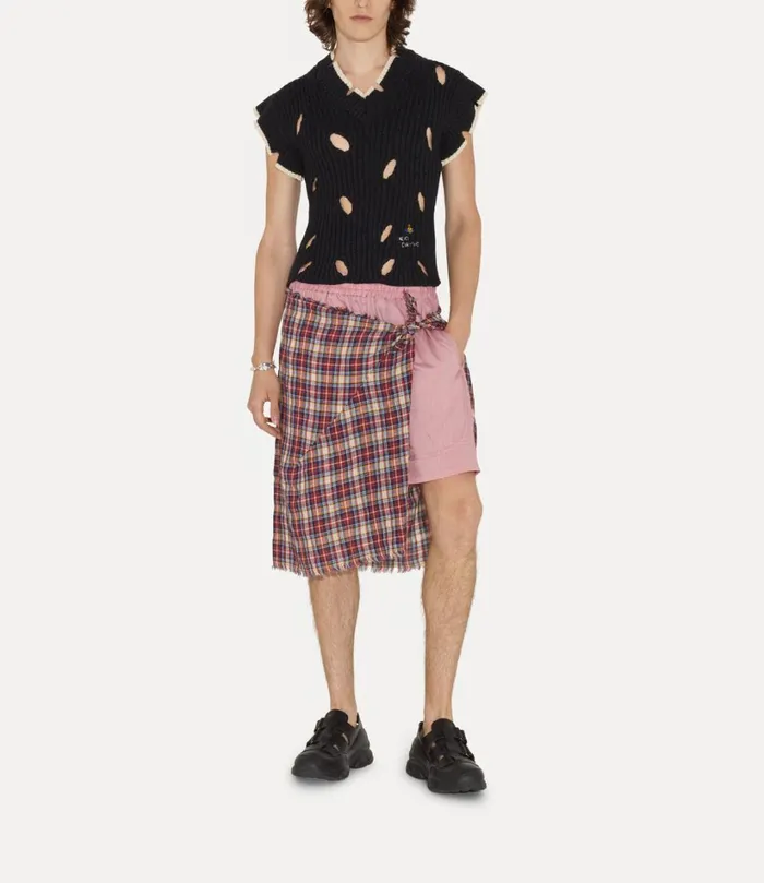 Vivienne Westwood Trousers And Shorts Men Chippendale Boxing Shorts Multi