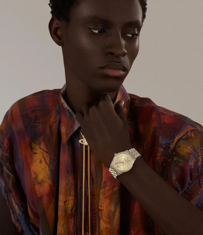 Vivienne Westwood Watches WomenMen Wallace Watch Goldsilver