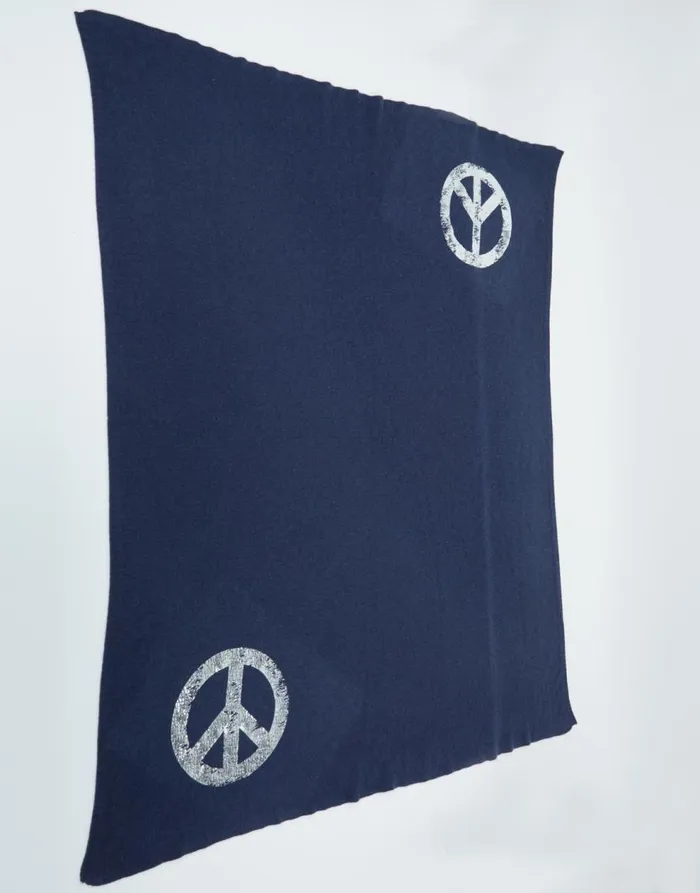 Women039s Bexley Foil Vintage Peace Navy Lauren Moshi Sweaters and Knits Women039s Bexley Foil Vintage Peace Navy Lauren Moshi Sweaters and Knits