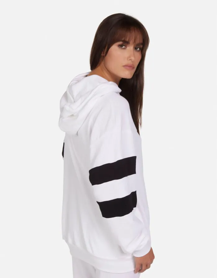 Women039s Breezy Love Star Whiteblack Lauren Moshi Hoodies