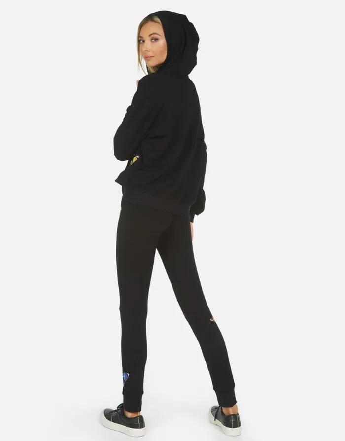 Women039s Clarissa Butterfly Black Lauren Moshi Hoodies