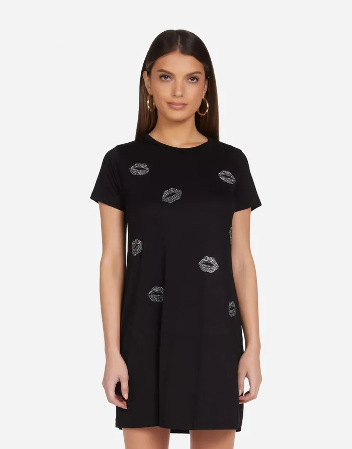 Women039s Dania Stud Kisses Black Lauren Moshi Dresses