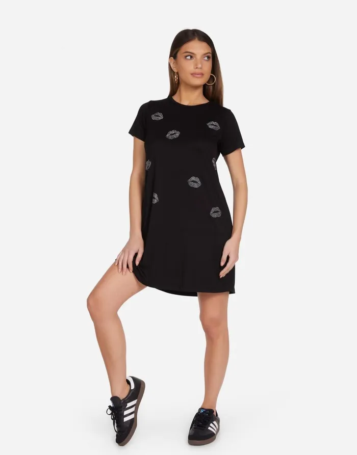 Women039s Dania Stud Kisses Black Lauren Moshi Dresses