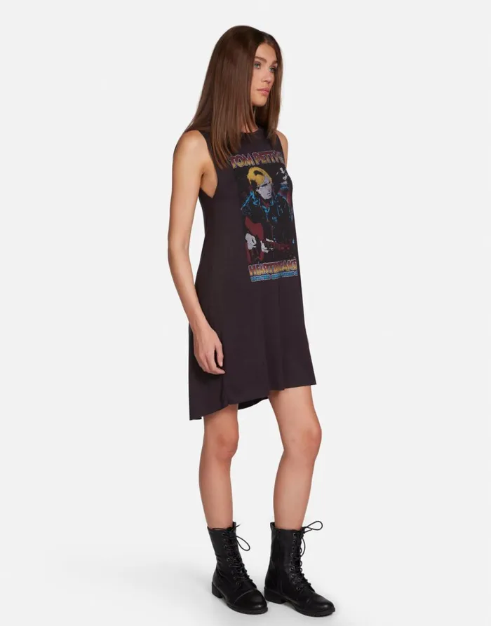 Women039s Deanna Tom Petty Rock N Roll Onyx Lauren Moshi Dresses