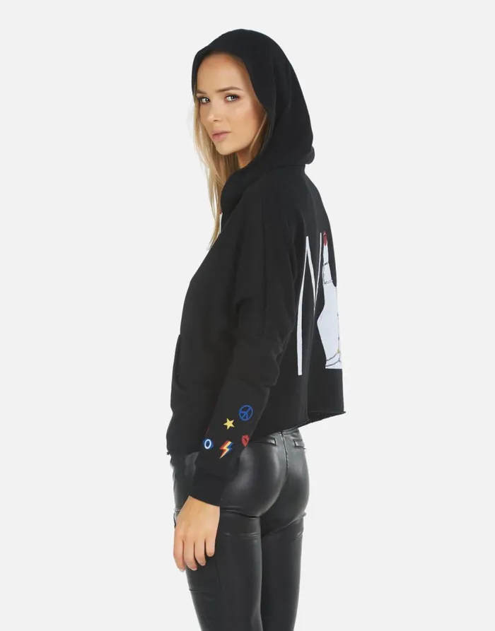 Women039s Destiny NY Hand Elements Black Lauren Moshi Hoodies