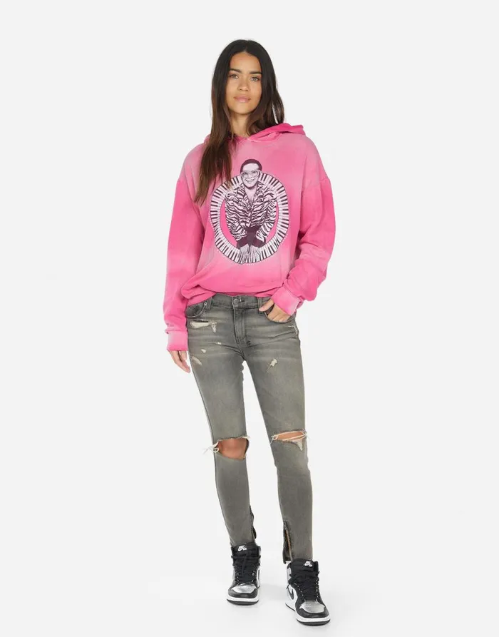 Women039s Harmony Elton John Piano Faded Magenta Lauren Moshi Hoodies