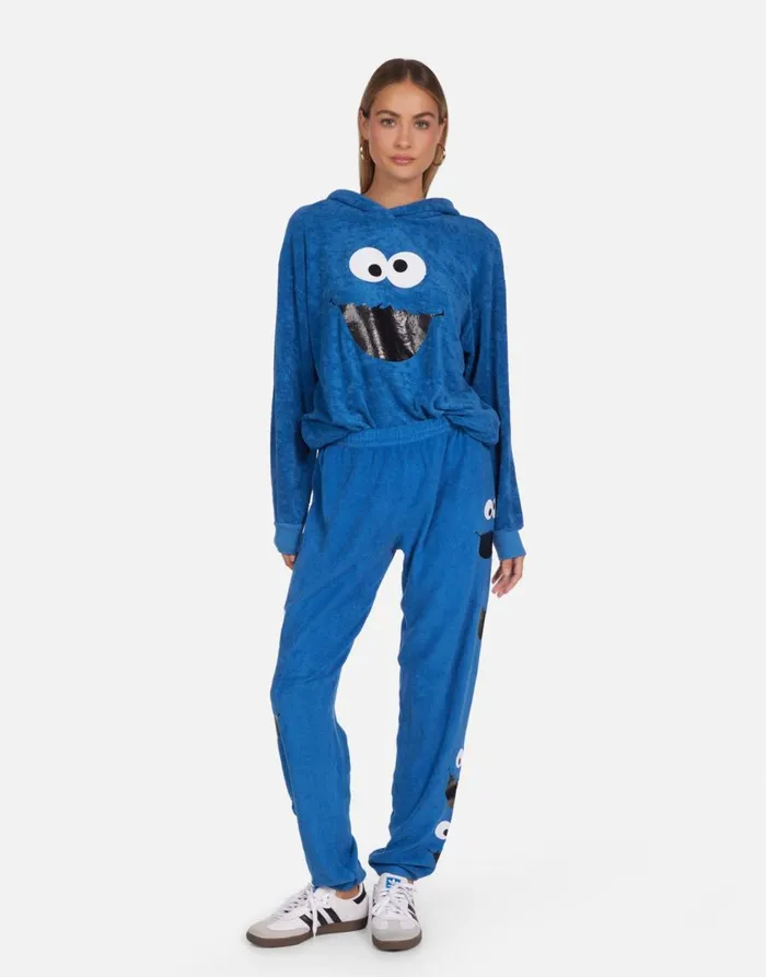 Women039s Harmony Foil Cookie Monster Riptide Lauren Moshi Long Sleeve