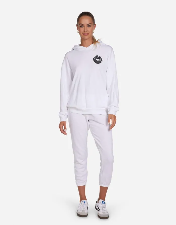 Women039s Harmony Fxck You White Lauren Moshi Hoodies