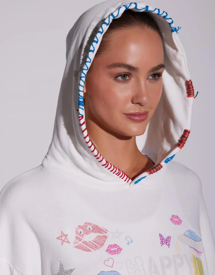 Women039s Harmony X Dino Elements Milk Lauren Moshi Hoodies