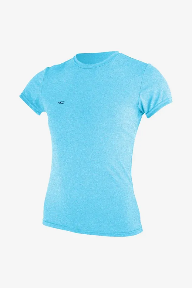 WOMEN039S HYBRID SS SUN SHIRT Turquoise Women O039NEILL Women039S Wetsuits