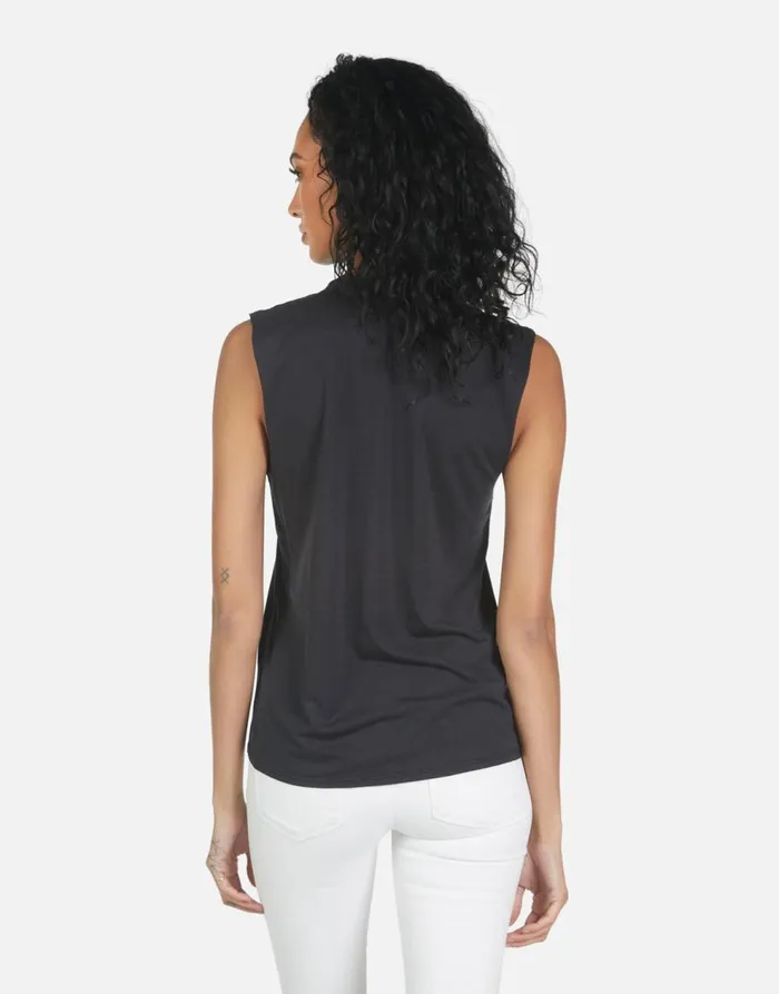 Women039s Kel Peace Love Camel Onyx Lauren Moshi Tanks