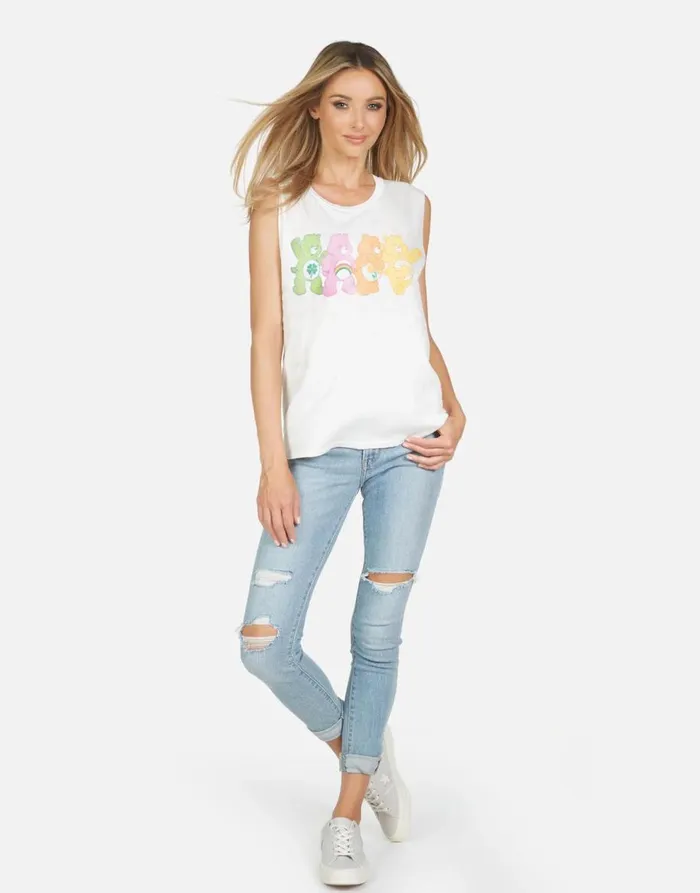 Women039s Kel X Care Bears Milk Lauren Moshi Tanks